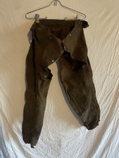 Brown Leather Full Chaps Trail