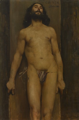 Lovis corinth male nude 1886 - corinth,
