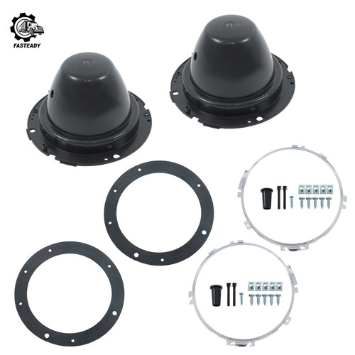 Headlight headlamp plastic - 7",