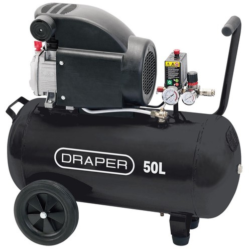 Draper 230v 50l direct drive - 230v,