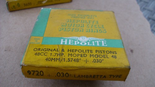 Hepolite piston ring set - hepolite,