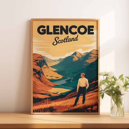 Glencoe scotland - a4,