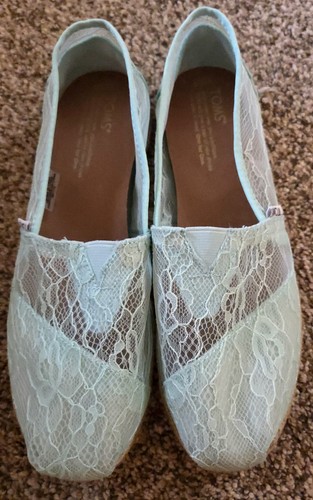 Toms women blue - women's, slip-on