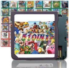 Super Combo Game Cartridge Contains 510 3ds Games, Retro Game Pack Card