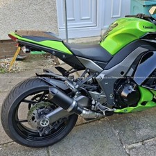Kawasaki Z1000 SX Twin Exhausts in Black 2010 - 2021