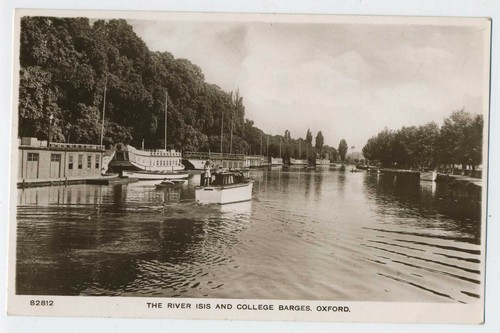 River isis college barges - isis, &