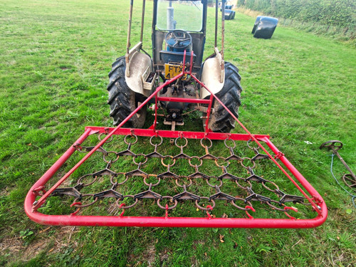 Chain harrow mounted grass - chain,