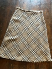 Burberry Vintage Wool Plaid