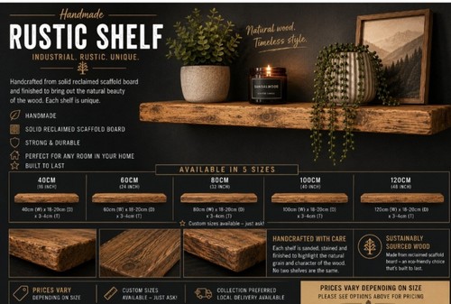 Rudtic shelves