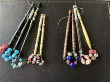 Small job lot of lace bobbins x9