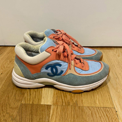 Chanel colourblock low - colourblock, top