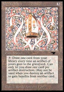 Magic mtg urza miter - mtg,