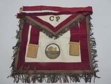 Vintage RAOB Royal Antediluvian Order of Buffaloes Ceremonial Apron