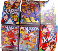 X-MEN - The Complete Seasons 1-5 - Animated Series - Region 2 Dvds