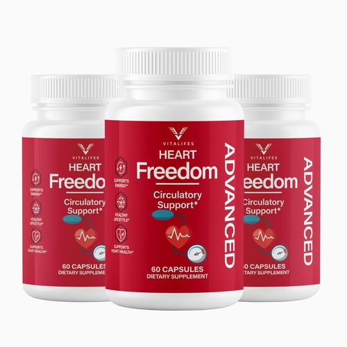 Heart freedom blood - (3, pack)