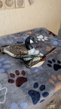 Wooden duck and bird - duck,