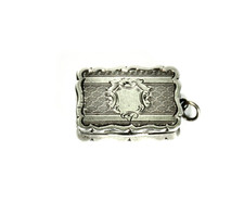 Antique Sterling Silver Vinaigrette by George Unite 1864