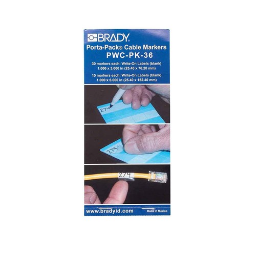 Brady pwc porta pack - pwc-pk-36, porta-pack