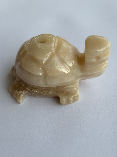 Hand carved onyx turtle - onyx,