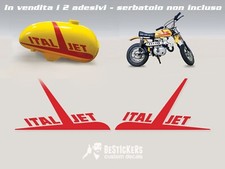 2 stickers ITALJET tank
