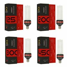 Hydroponic 125W 200W 300W 450W Omega Far Red CFL Flowering Bulb E40 Low Energy