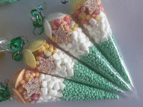 Pre filled sweet cones packs - filled,