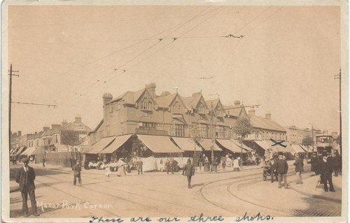 Manor park corner - park, near