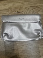 Ted Baker Clutch Evening Bag Rose Gold Purse Makeup Travel PouchMulti Use Bag