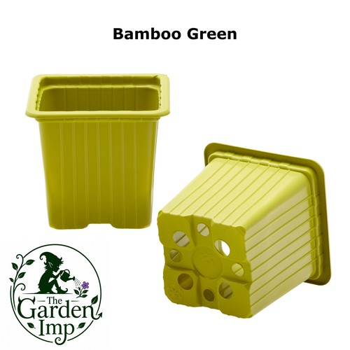 7cm square plastic plant pots - 7cm,