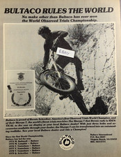 1980 Print Ad. 1980 Bultaco