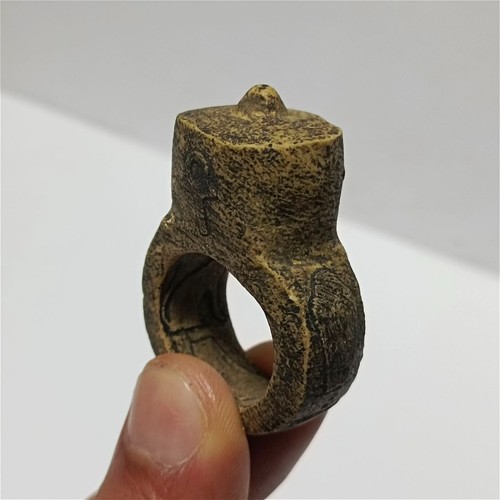 Ancient egyptian stone ring - ancient,