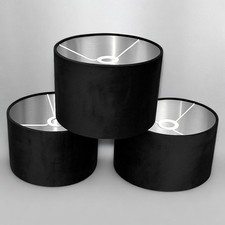 Velvet Lampshade for Ceiling