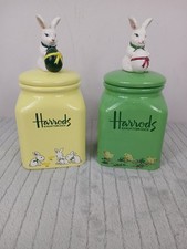 Vtg Harrods Easter canister
