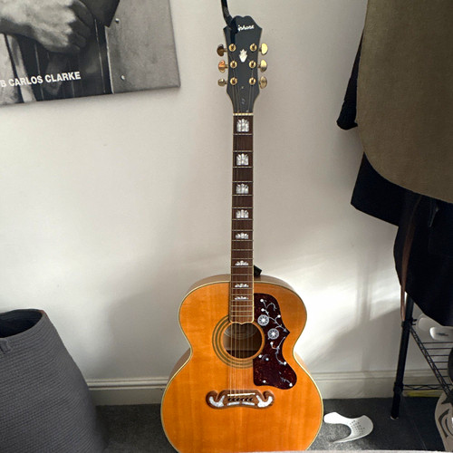 Epiphone 200 studio natural - j-200,