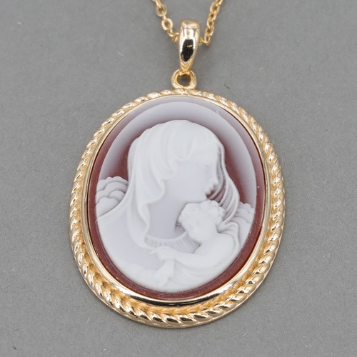 Gold clad sterling - clad, carnelian
