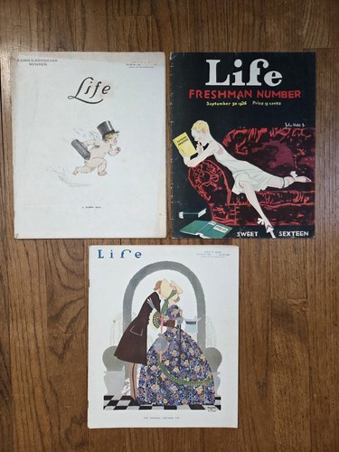 1920 life magazine lot - life,