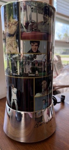 Electric elvis photo lamp - elvis,