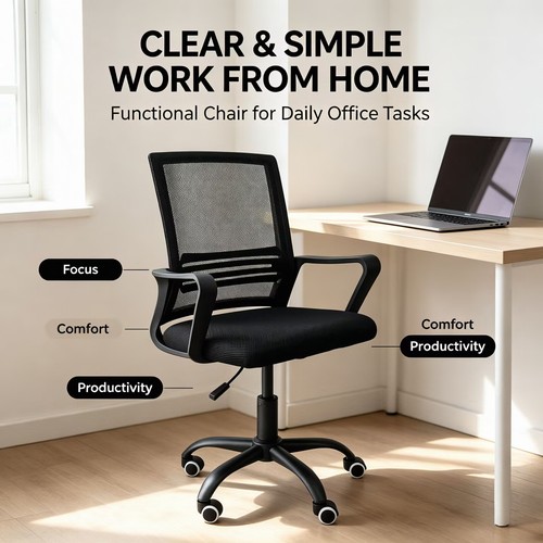 Swivel mesh ergonomic - swivel,