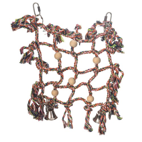 Bird cargo net climbing parrot - bird,