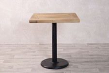 RECLAIMED PINE CAFE TABLE RANGE RESTAURANT TABLE VARIOUS BASE STYLES AVAILABLE