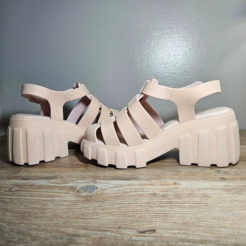 Melissa megan pink lugsole - megan,