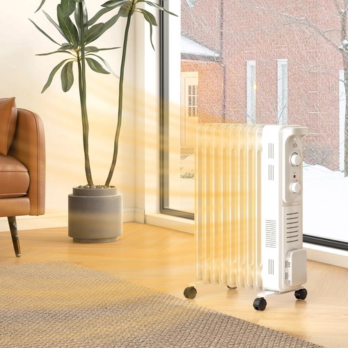 Oil filled radiator heater - radiator, 9
