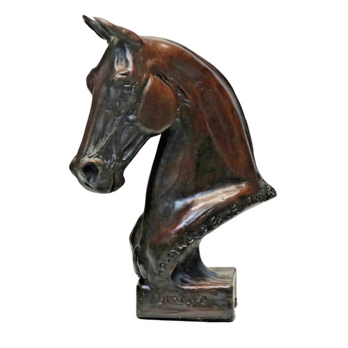 Vintage bronze equine statue - bronze,