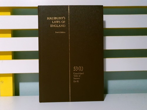 Halsbury laws england - halsbury's,