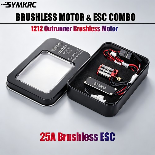 Brushless 25a esc 1212 5000kv - 25a,