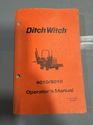 Ditch witch 4010 - ditch,