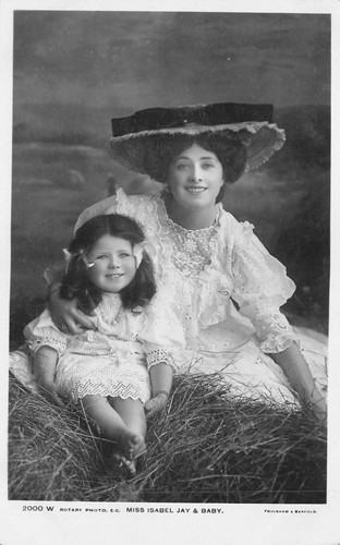 Postcard edwardian actress - -,