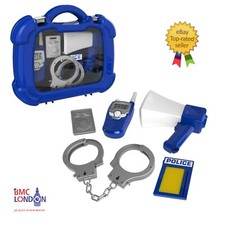 Smart Police case Toys Set Role Play Kit Christmas Gift For Kids/Children 3+