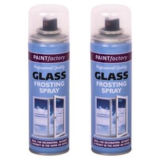 2 x Window Glass Frosting