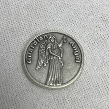 GUARDIAN ANGEL"  POCKET TOKEN With a PRAYER" skuCoins